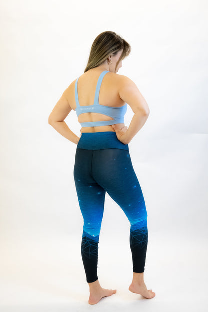 Retro Ridge Yoga Pants Back