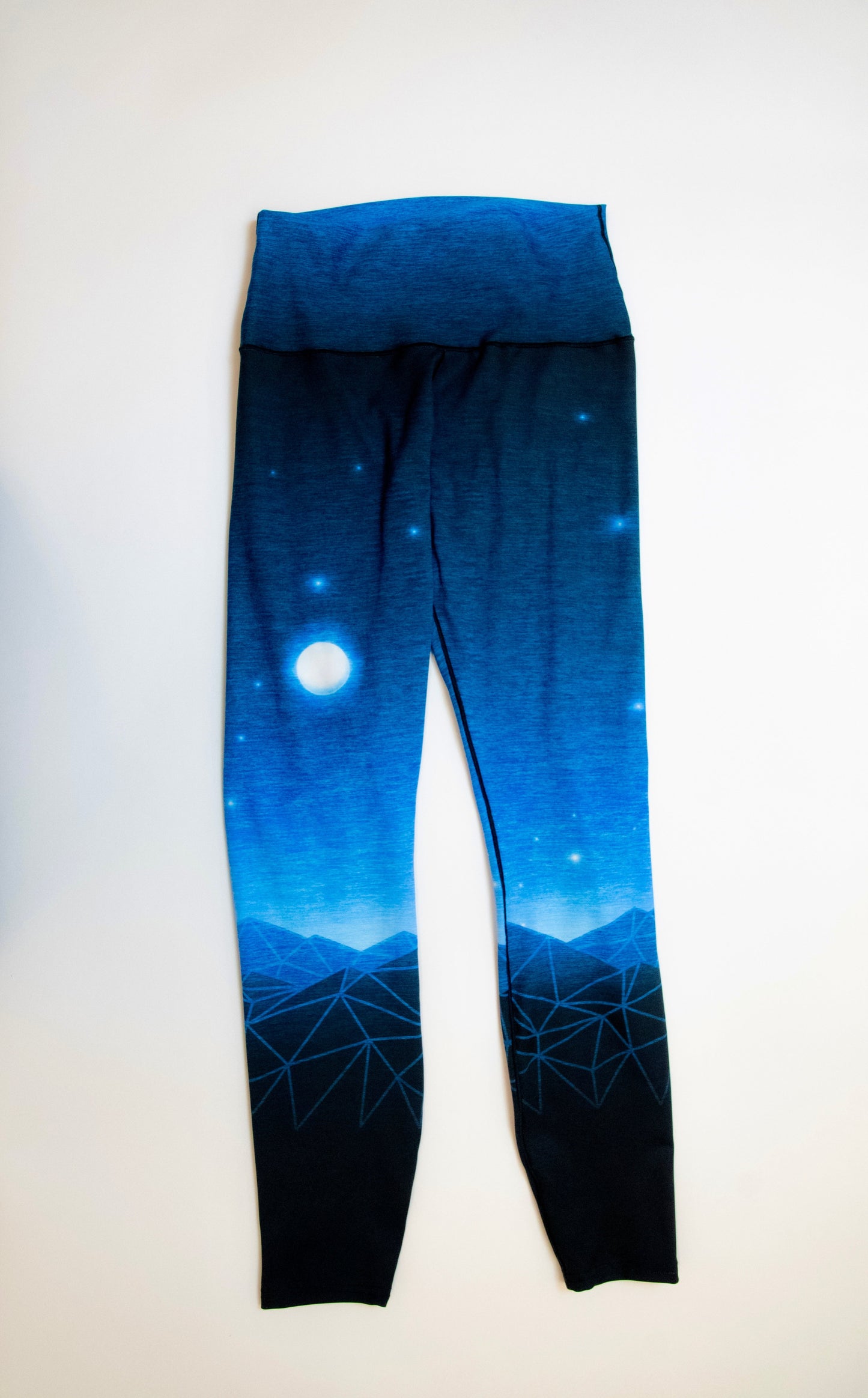 Retro Ridge Yoga Pants Folded