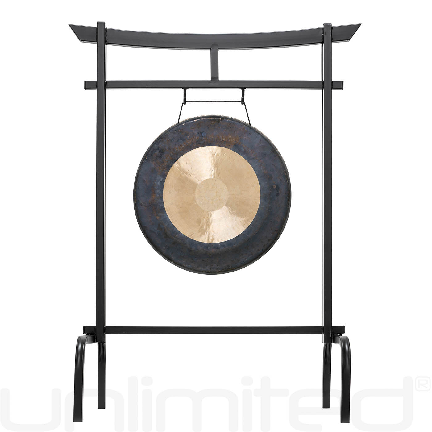 16" Gongs on Sacred Space Outdoor Stand Dark Star