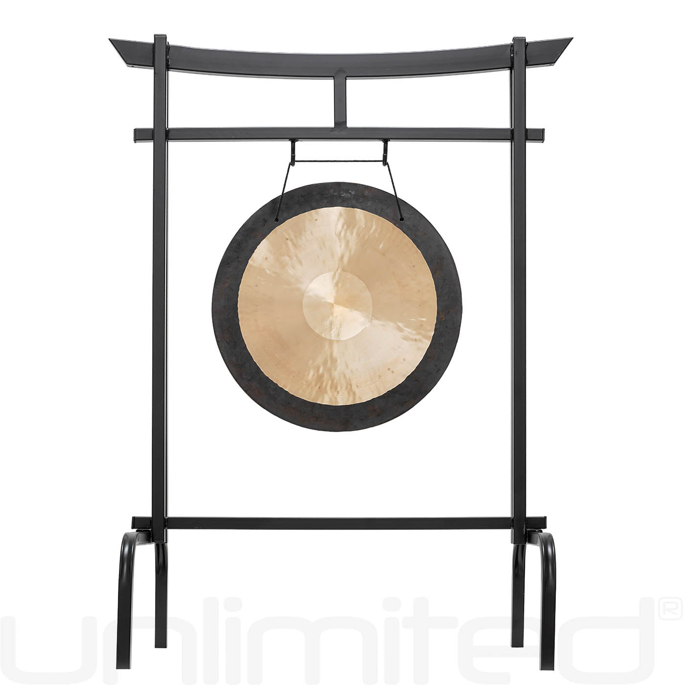 16" Gongs on Sacred Space Outdoor Stand Dark Wind