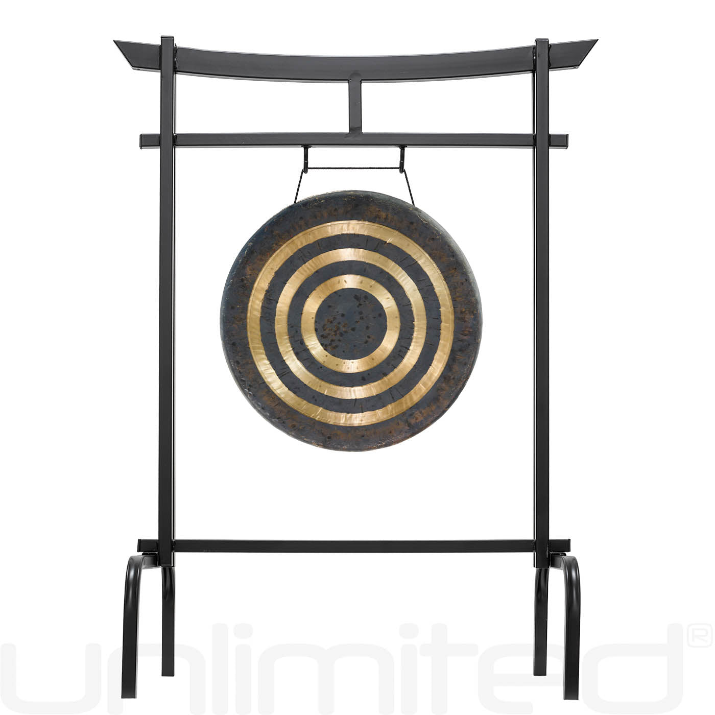 16" Gongs on Sacred Space Outdoor Stand Lunar Flare