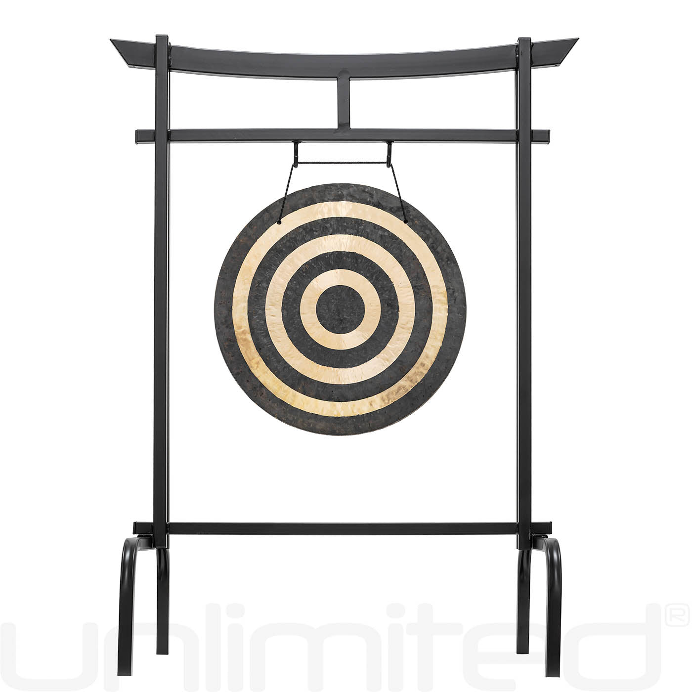 16" Gongs on Sacred Space Outdoor Stand Solar Flare