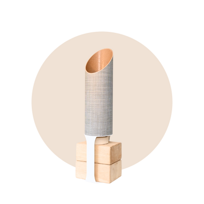 SeaWeave Yoga Mat Storage Tube with White Block Stand