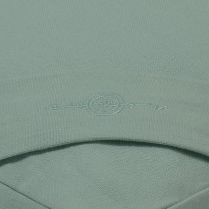 Seafoam Organic Meditation Cushion Set Logo