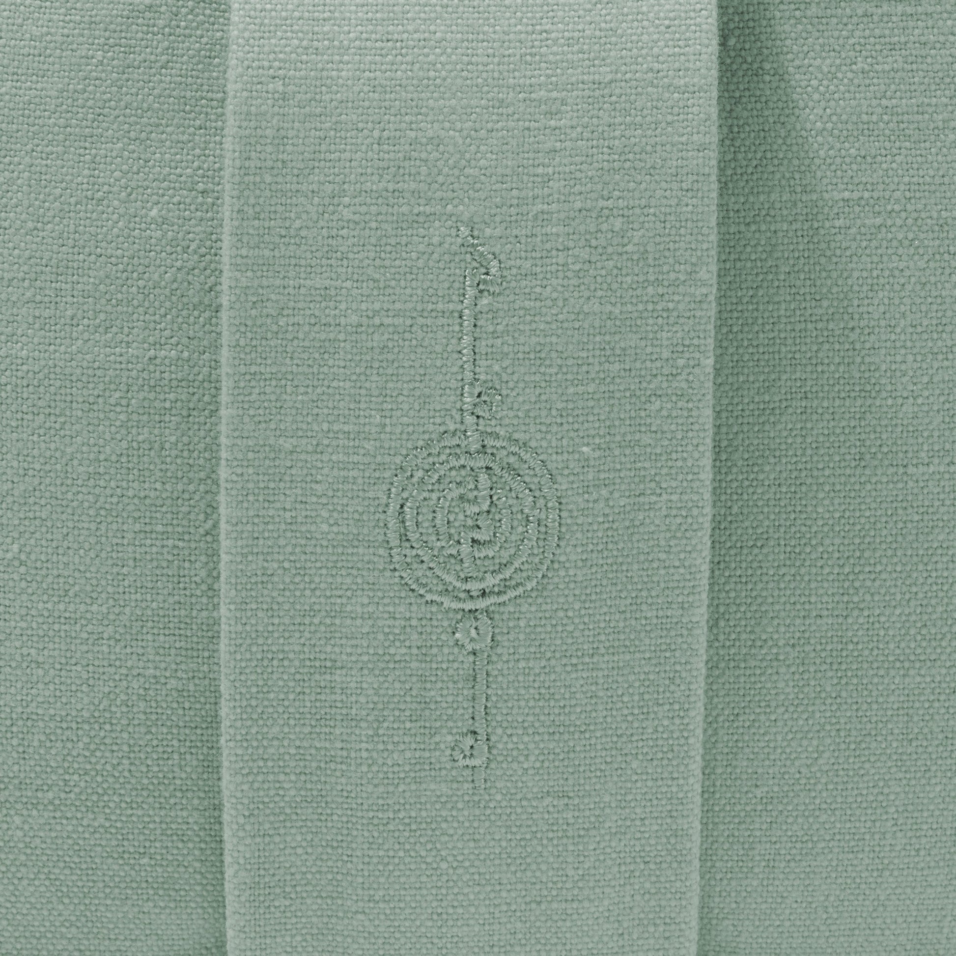 Seafoam Organic Meditation Cushion Set Texture