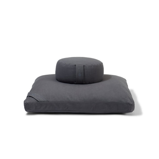 Slate Organic Meditation Cushion Set