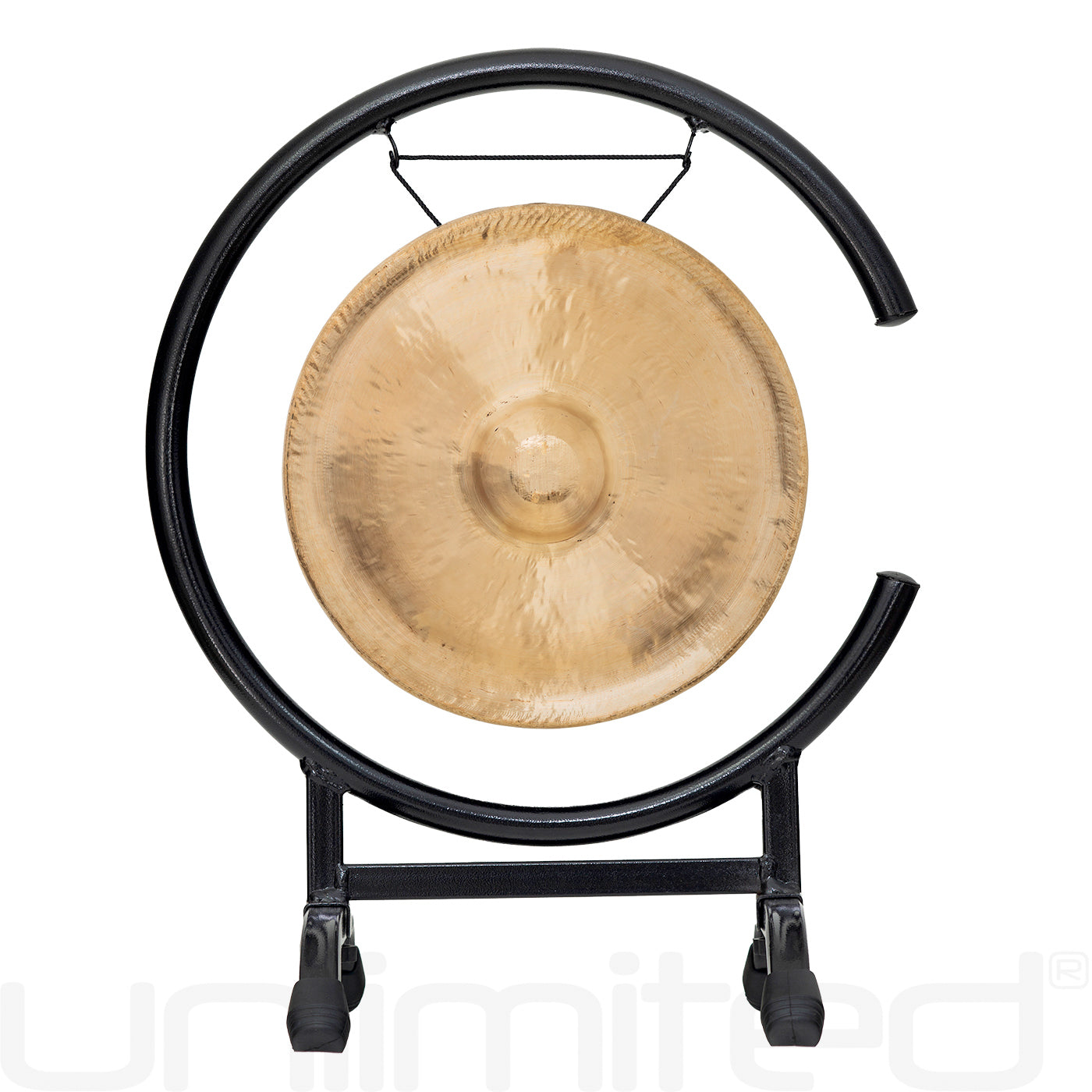 7" Gongs on High C Stand Gold Bao