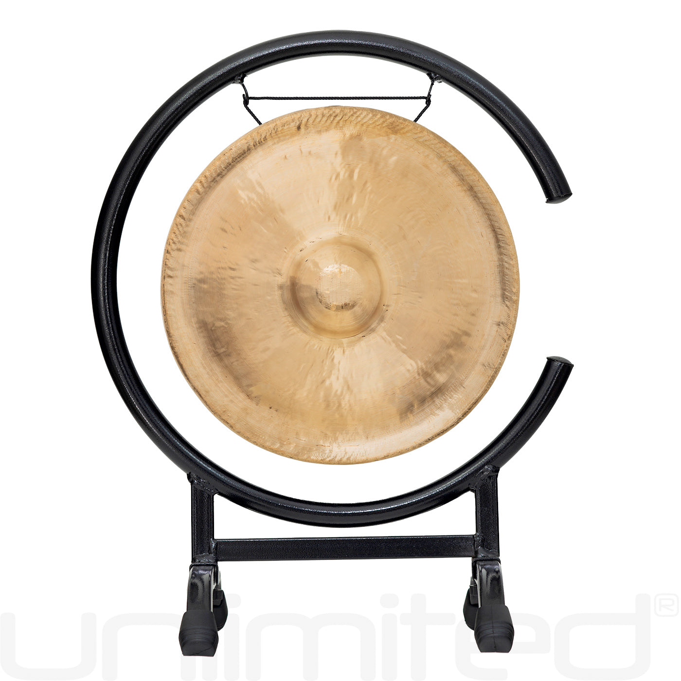 8" Gongs on High C Stand Gold Bao