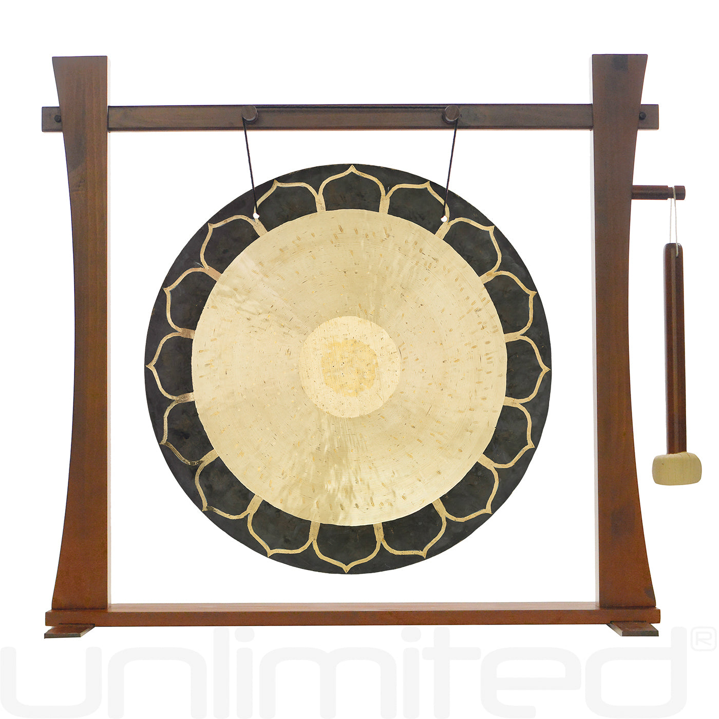 24" Temple Wind Gongs on Stands Spirit Guide Stand