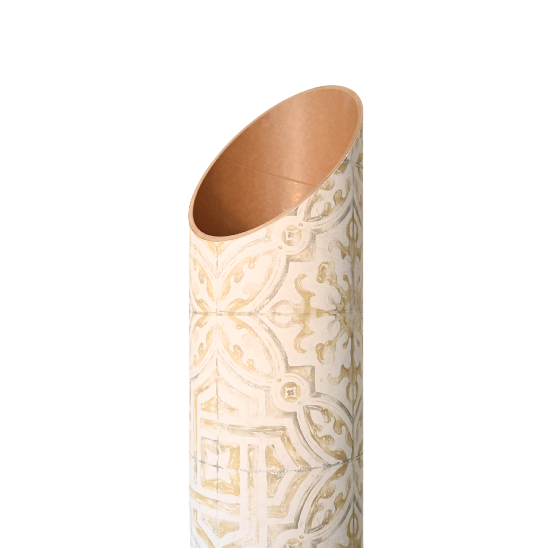 Star Crossed Yoga Mat Storage Tube Pattern Detail