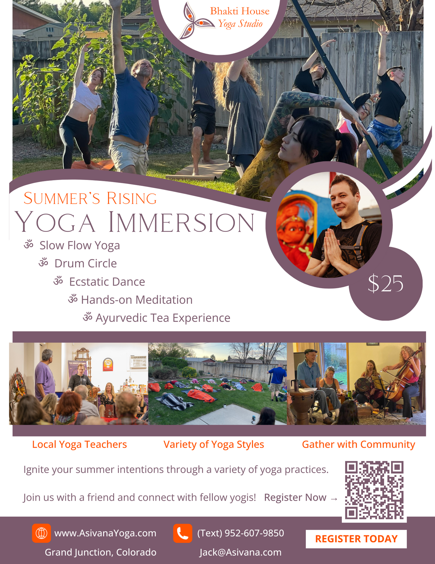 Summer's Rising Yoga Immersion || Friday, May 10th