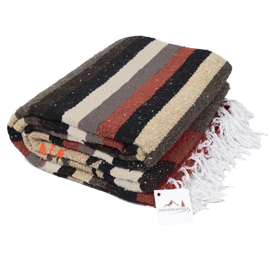 Tan Diamond Yoga Blanket Main