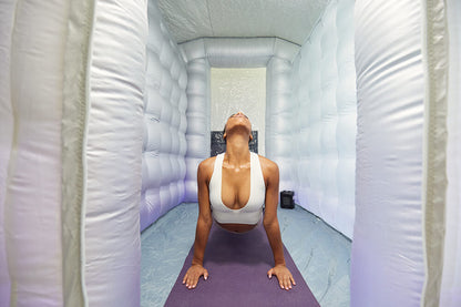 The Hot Yoga Dome Upward Facing Dog