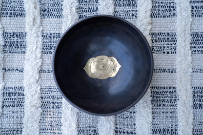 Third Eye Chakra Singing Bowl in A Chakra Mandala Bowl