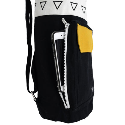 Triangle Organic Yoga Mat Bag Pocket