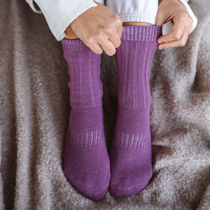 Viola Yoga Socks – Merino Wool (1 pair)