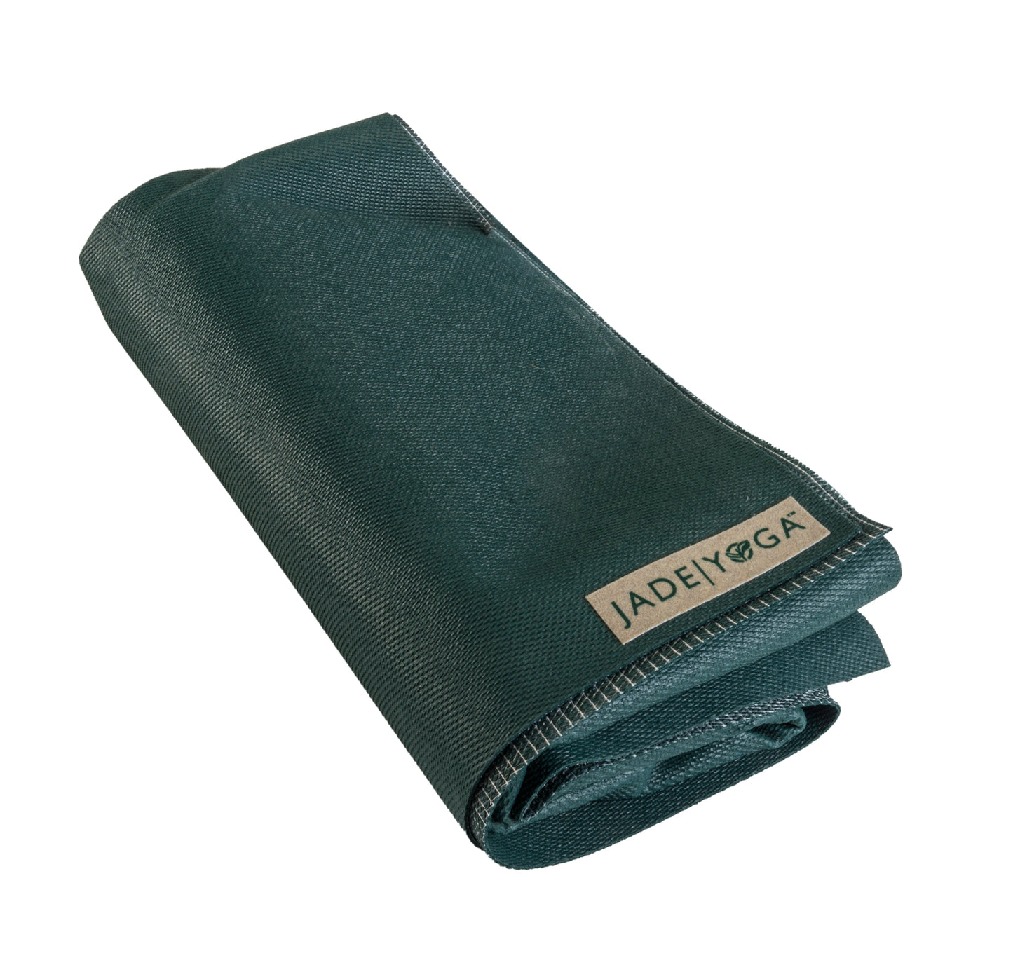 Voyager Travel Yoga Mat Green Folded