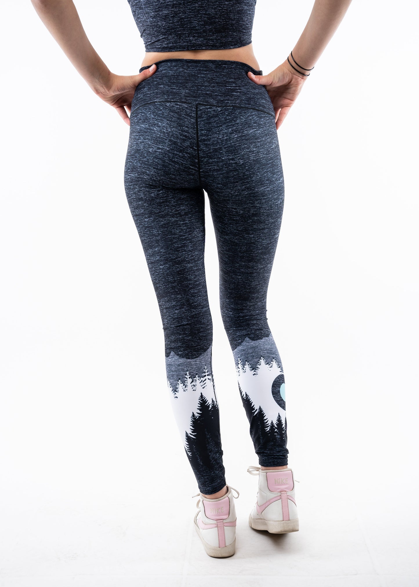 Winter Native Yoga Pants Back