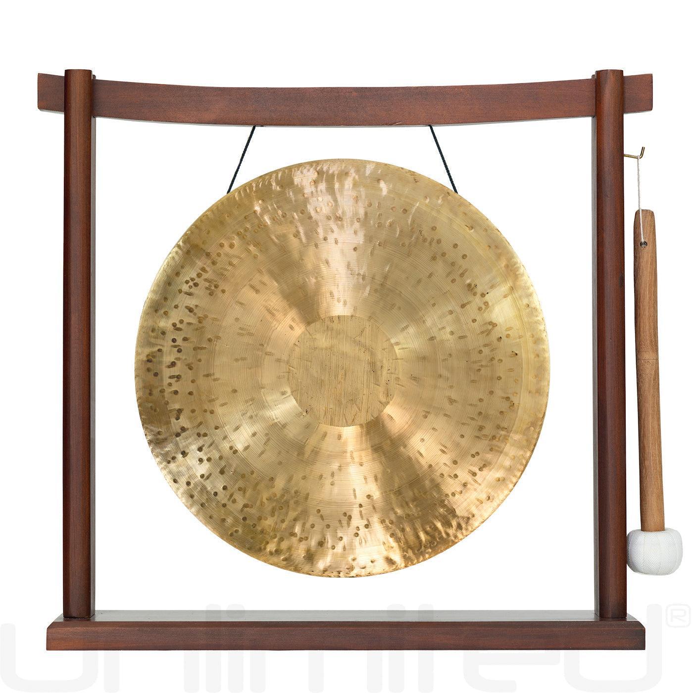 12" Gongs on Woodsonic Stand Heng