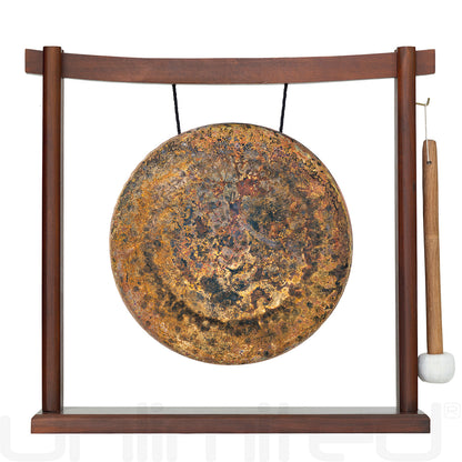 10" Gongs on Woodsonic Stand Atlantis