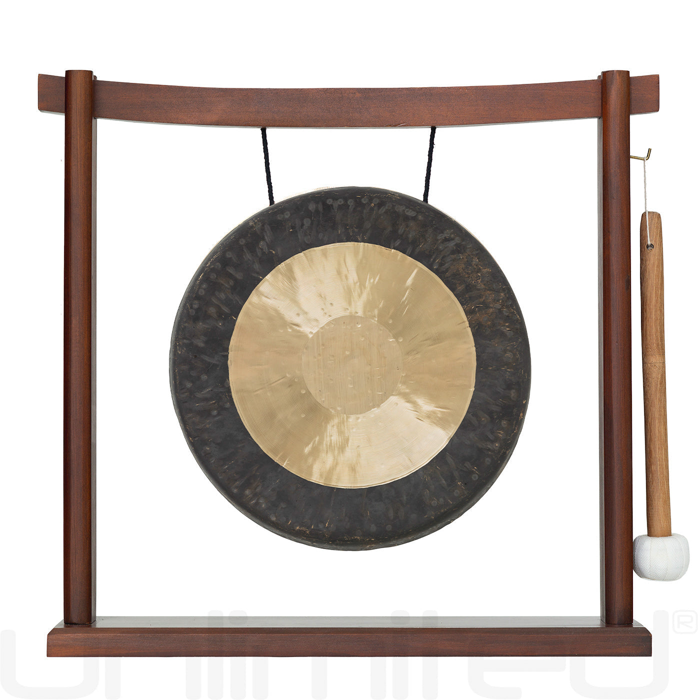 10" Gongs on Woodsonic Stand Dark Star