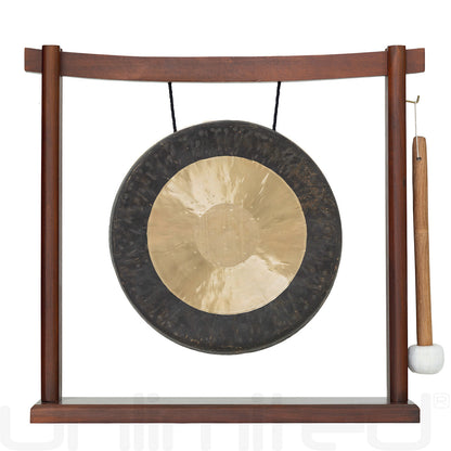 10" Gongs on Woodsonic Stand Dark Star