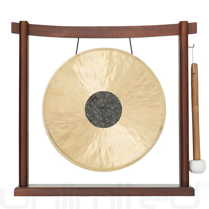 12" Gongs on Woodsonic Stand Chocolate Drop