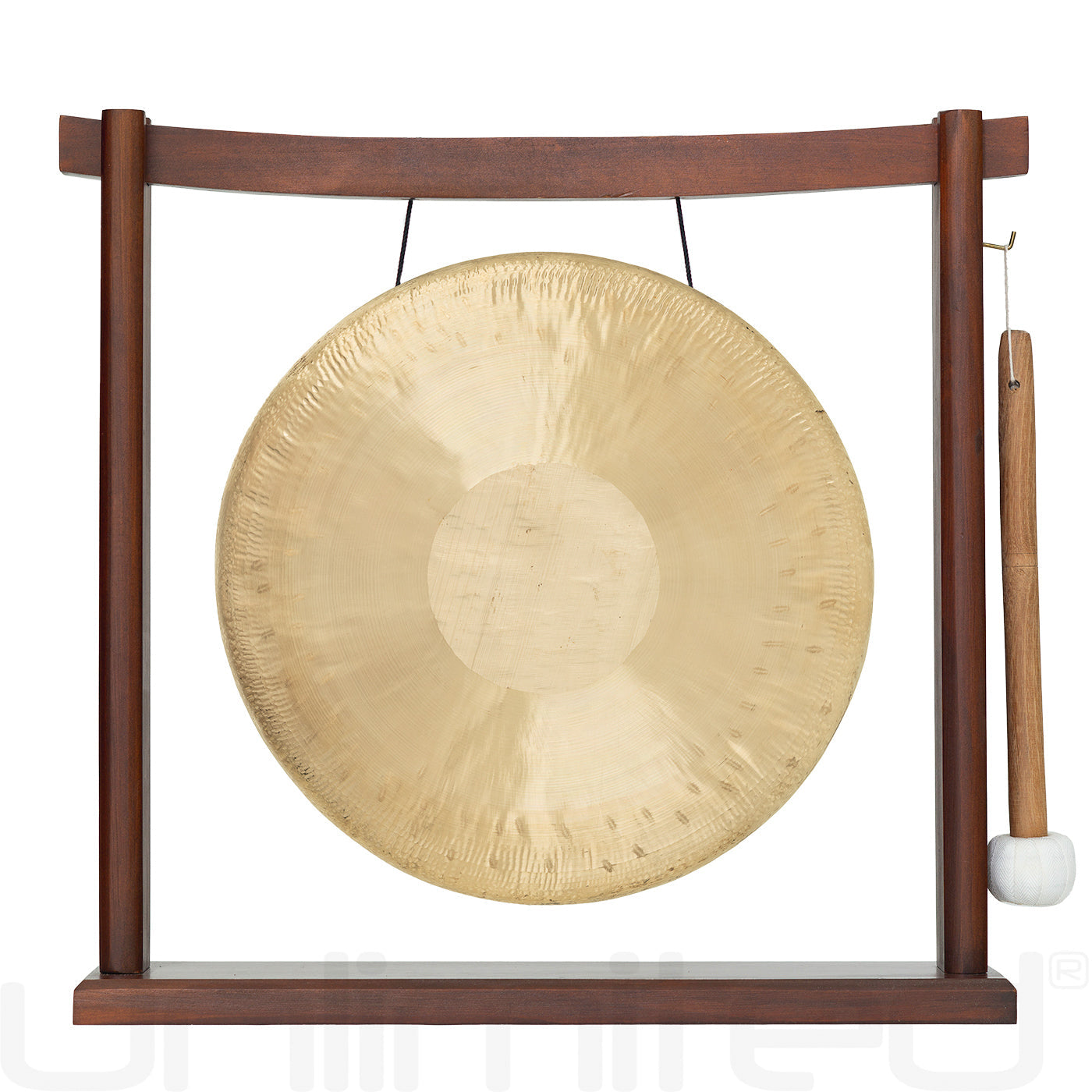 12" Gongs on Woodsonic Stand Heng