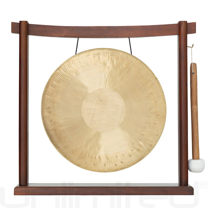 12" Gongs on Woodsonic Stand Heng