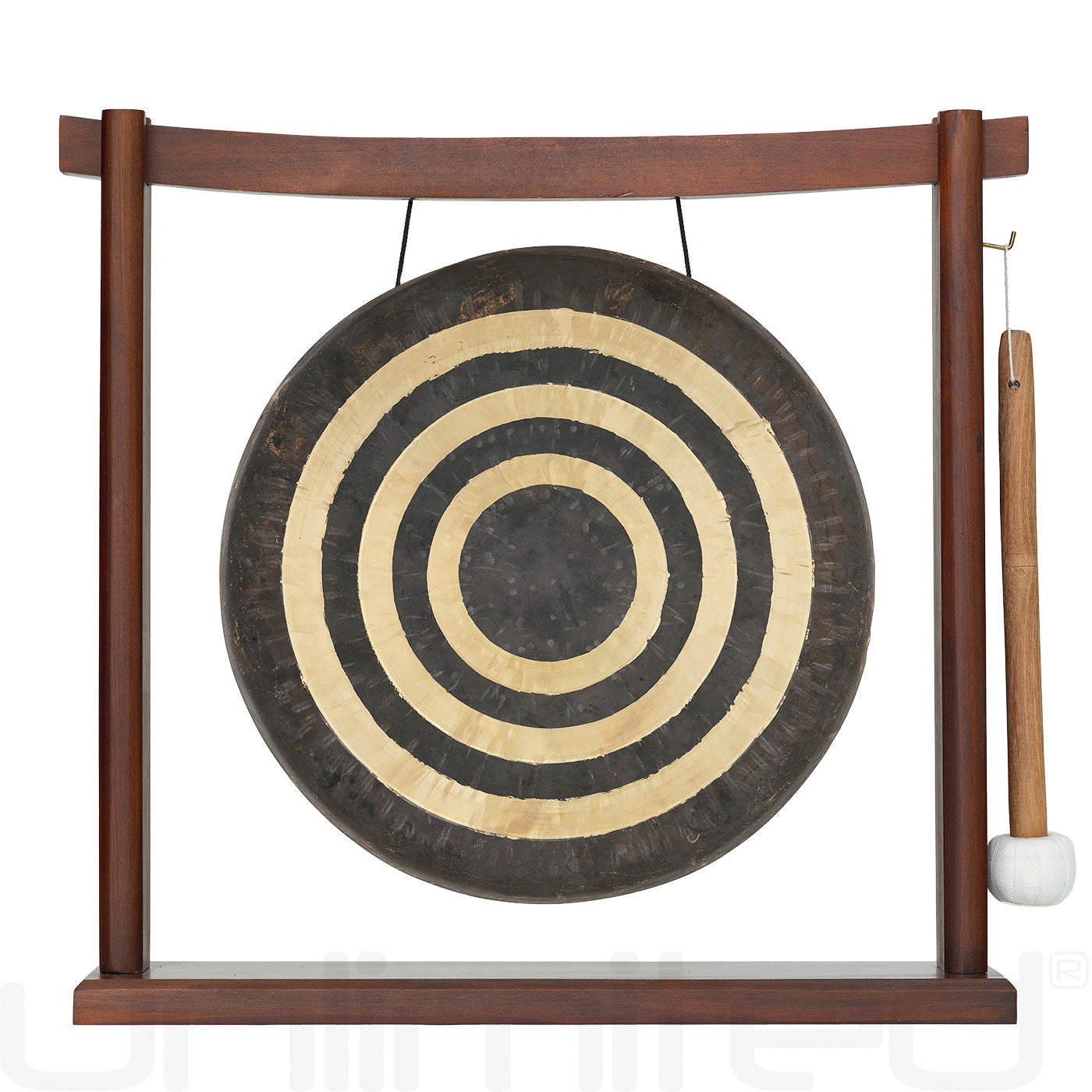 12" Gongs on Woodsonic Stand Lunar