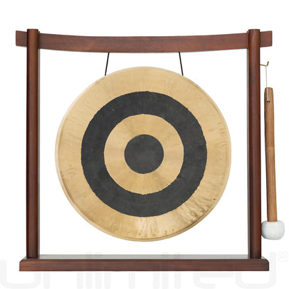 12" Gongs on Woodsonic Stand Sub Atomic