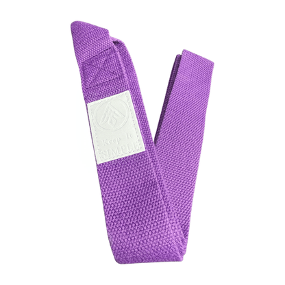 Yoga Mat Carrying Strap Purple Amethyst Yoga Mat Carrier
