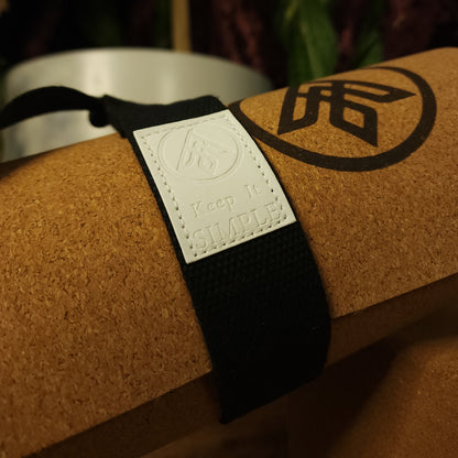 Yoga Mat Carrying Strap in Use Keep It Simple