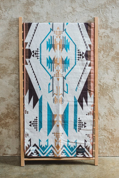 Yoga Mat Towel - Pendleton White Sands Hanging