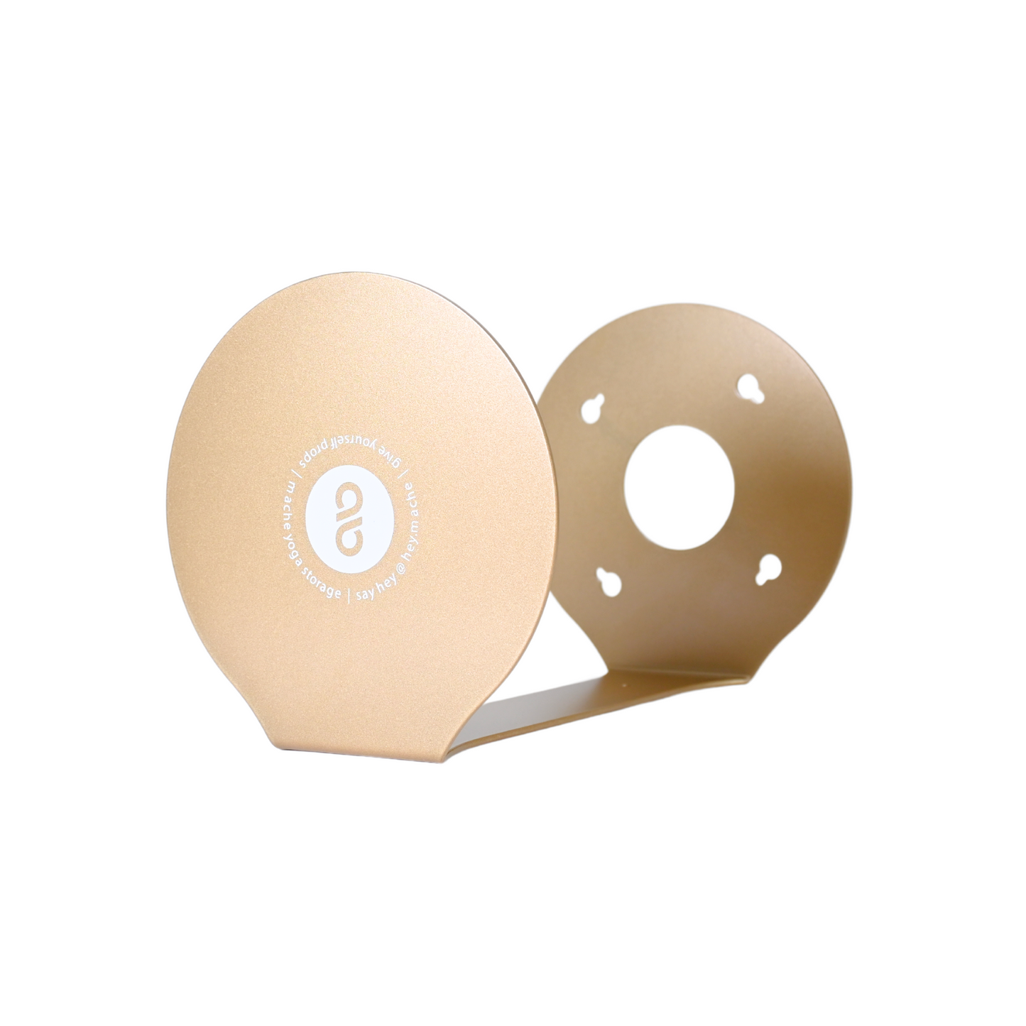 Homi Yoga Block Wall Bracket | Gold