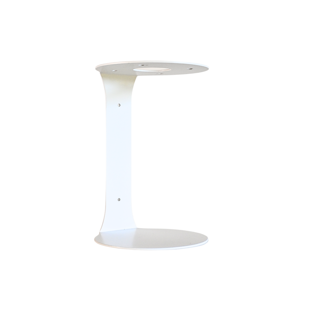 White Block Wall Bracket for Pixel Yellow Storage Tube