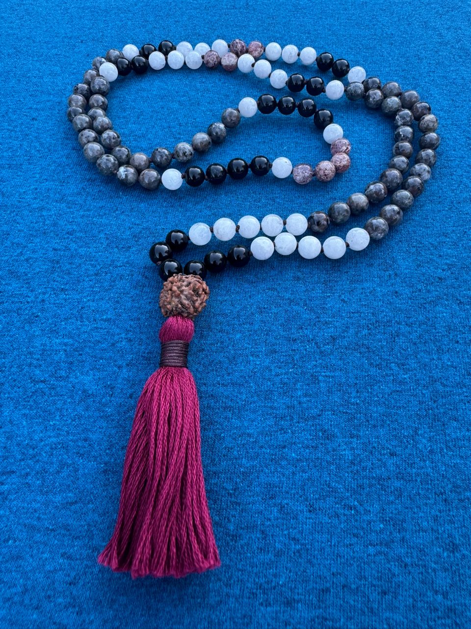 Traversing the In-between - 8mm Handcrafted Mala
