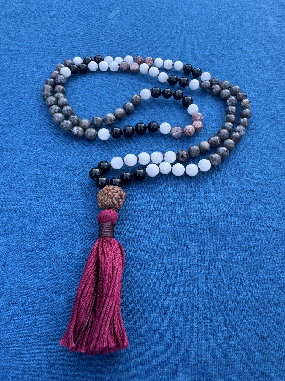 Traversing the In-between - 8mm Handcrafted Mala