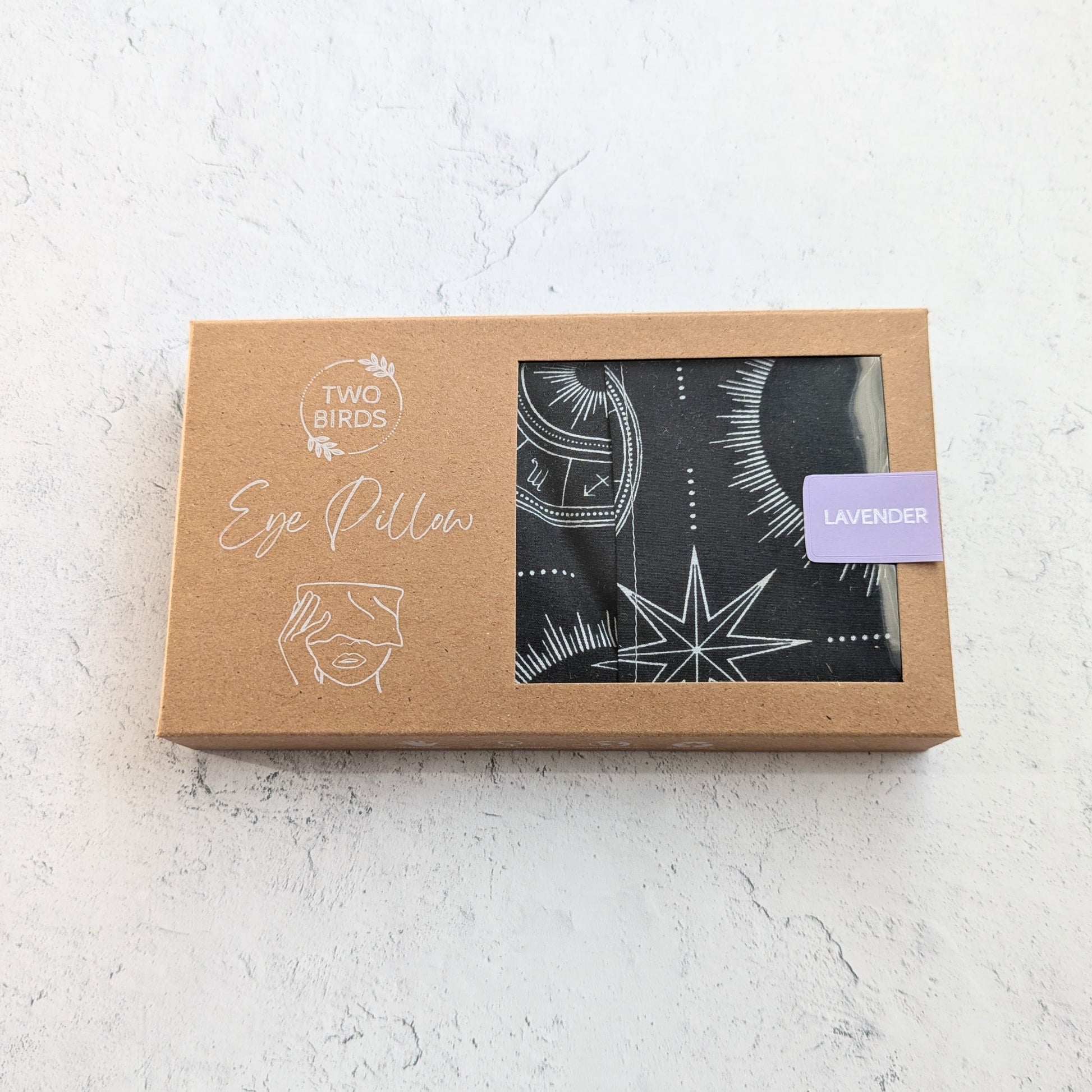 Zodiac Chart - Weighted Eye Pillow Lavender