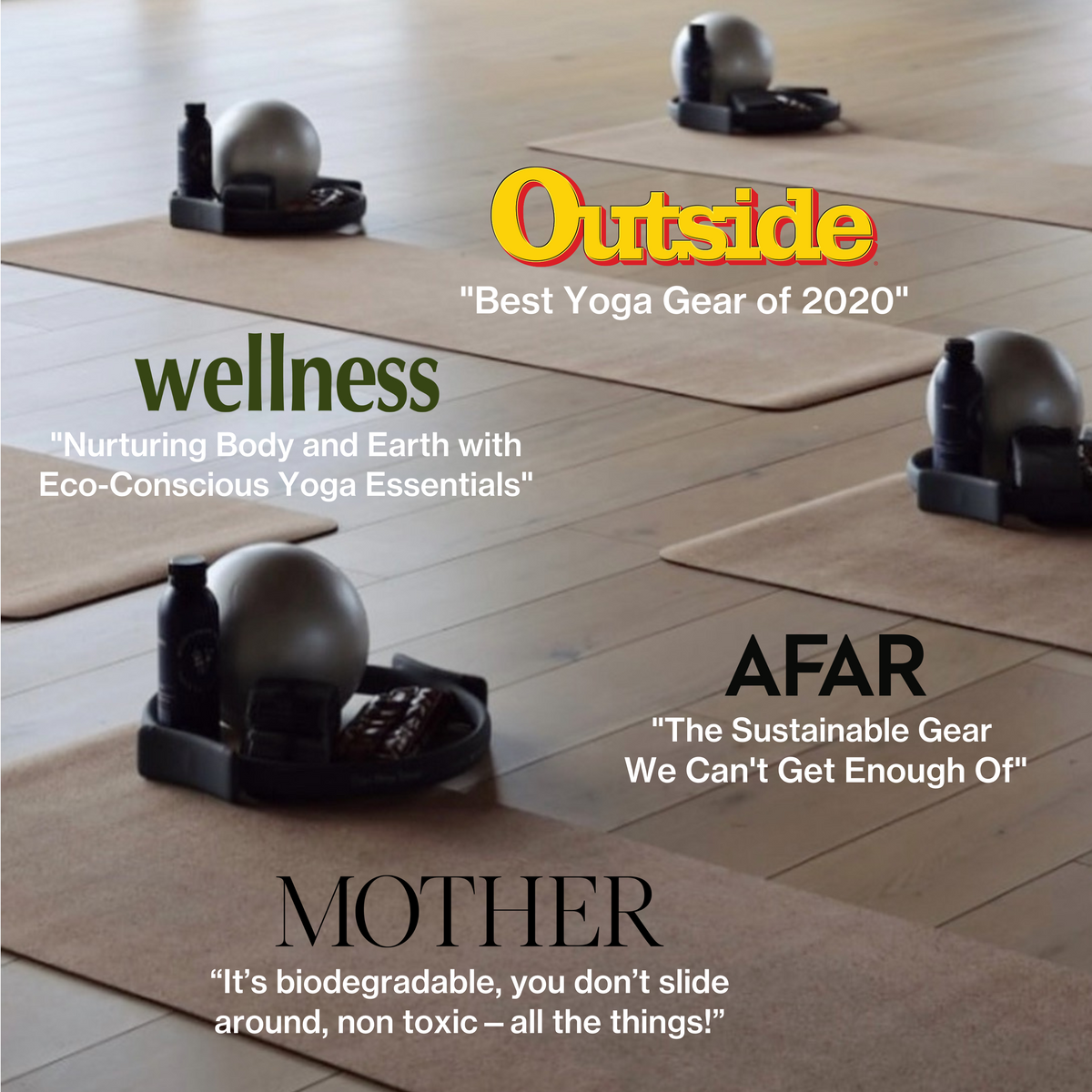 Ananday natural cork yoga mat featured reviews