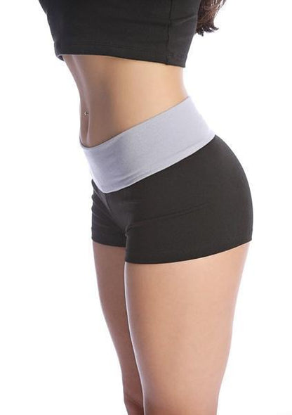 Bumble Yoga Shorts Slide Waistband