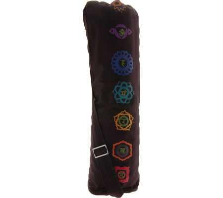 Yoga Bag - OMSutra Chakra Yoga Mat Bag - Print by OMSutra