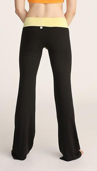 The Classic Women's Yoga Pants Citrus Back