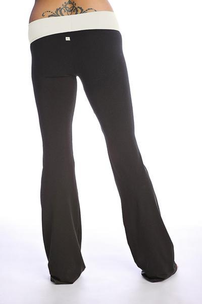 The Classic Women's Yoga Pants Ivory Back