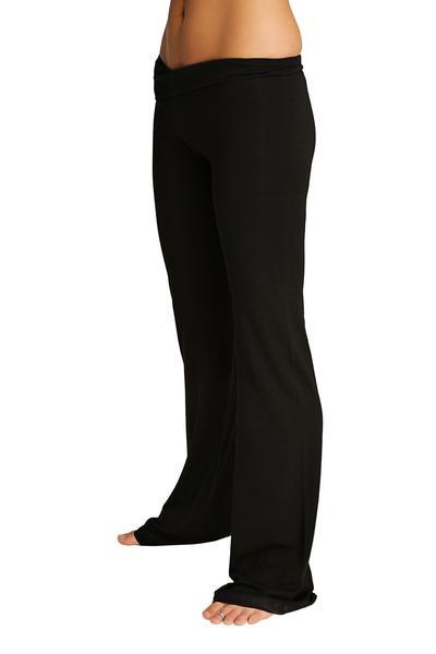 The Classic Women's Yoga Pants Black Side