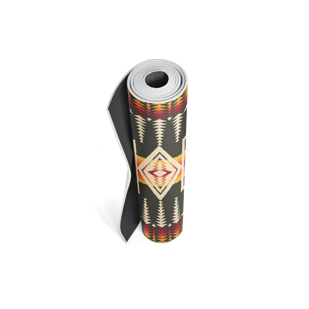 Pendleton x Yune Yoga Mat Harding Black 5mm by Yune Yoga