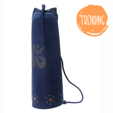 Indigo OM Mahashakti Yoga Mat Bag by OMSutra