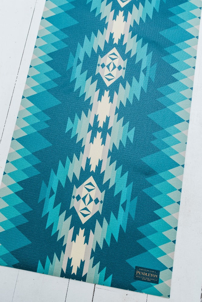 Pendleton x Yune Yoga - Papago Park Yoga Mat Laid Out