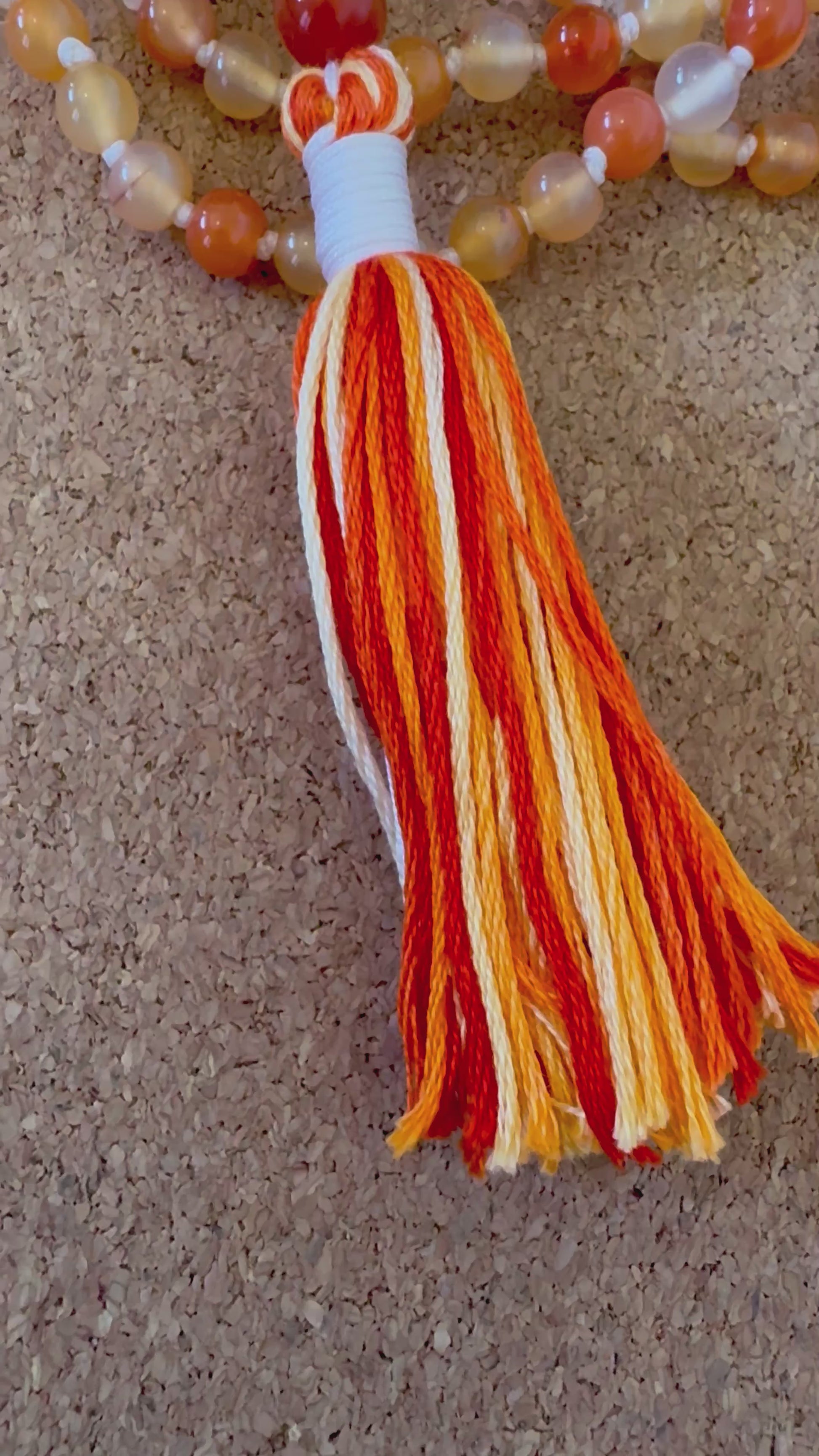 Carnelian 6mm Handcrafted Mala