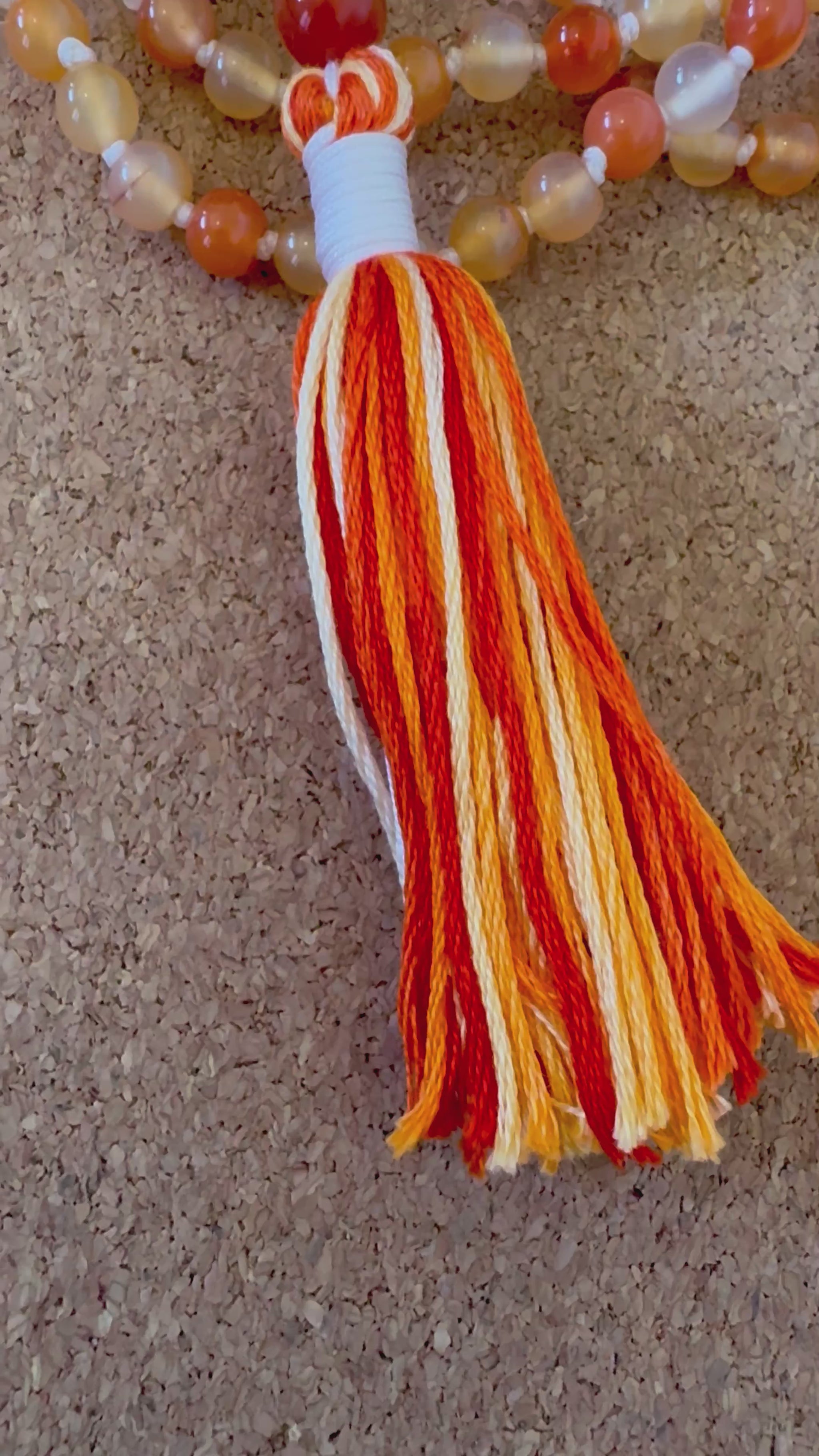 Carnelian 6mm Handcrafted Mala